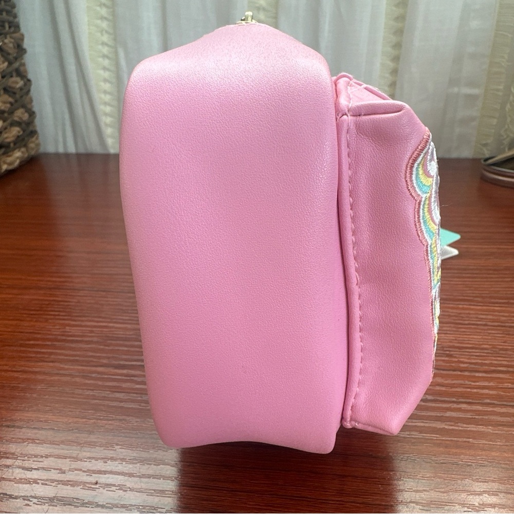 Loungefly Barbie 65th Anniversary Pink Mini Backpack Lenticular Pencil Case - Picture 9 of 14